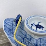 Chinese blue duck teapot
