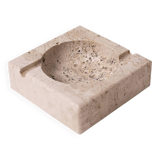 Travertine stone ashtray