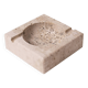 Travertine stone ashtray
