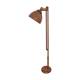 Lampadaire vintage 1960 bois monte et baisse