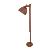 Vintage lamp 1960 wood goes up and down