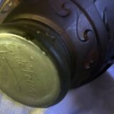 Pair of Art Deco vases Georges Le Feure (1868/1943) Glass paste Dancers