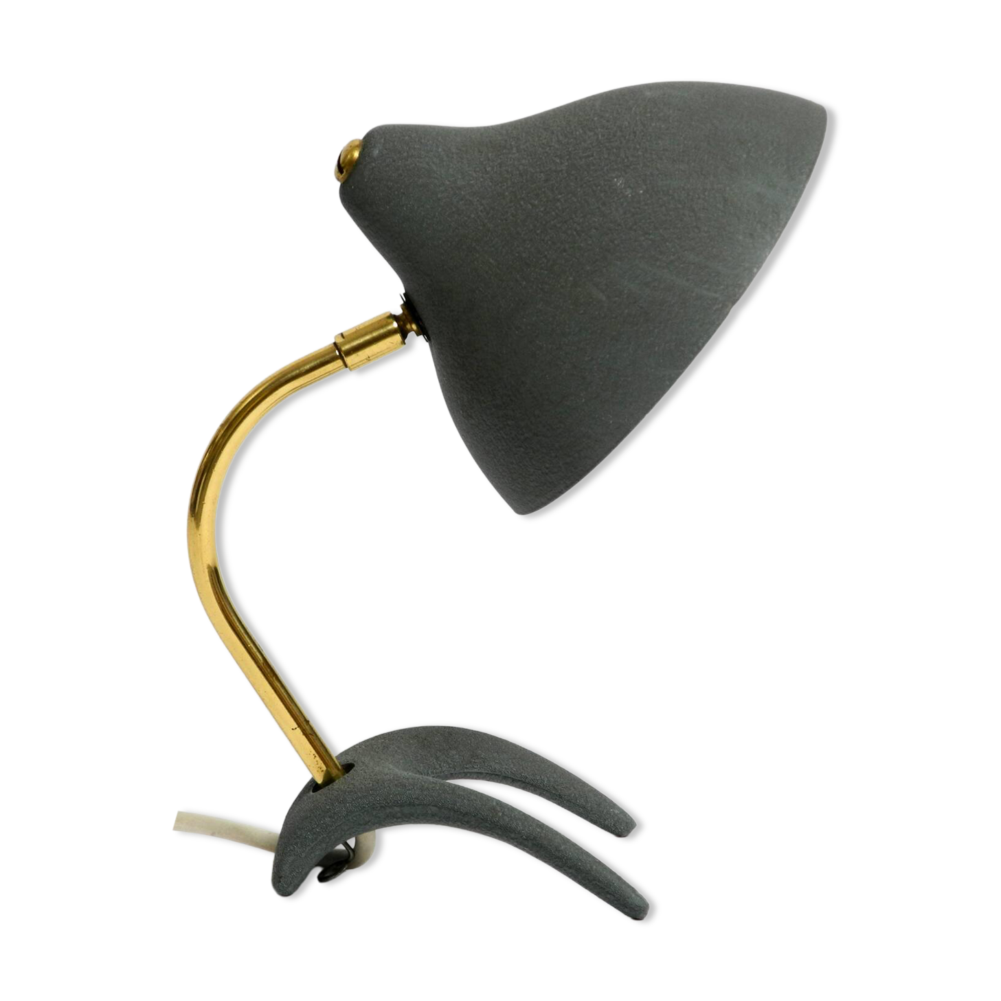 Small Mid Century crow's foot table lamp by Karl Heinz Kinsky for Cosack