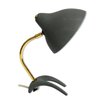 Small Mid Century crow's foot table lamp by Karl Heinz Kinsky for Cosack