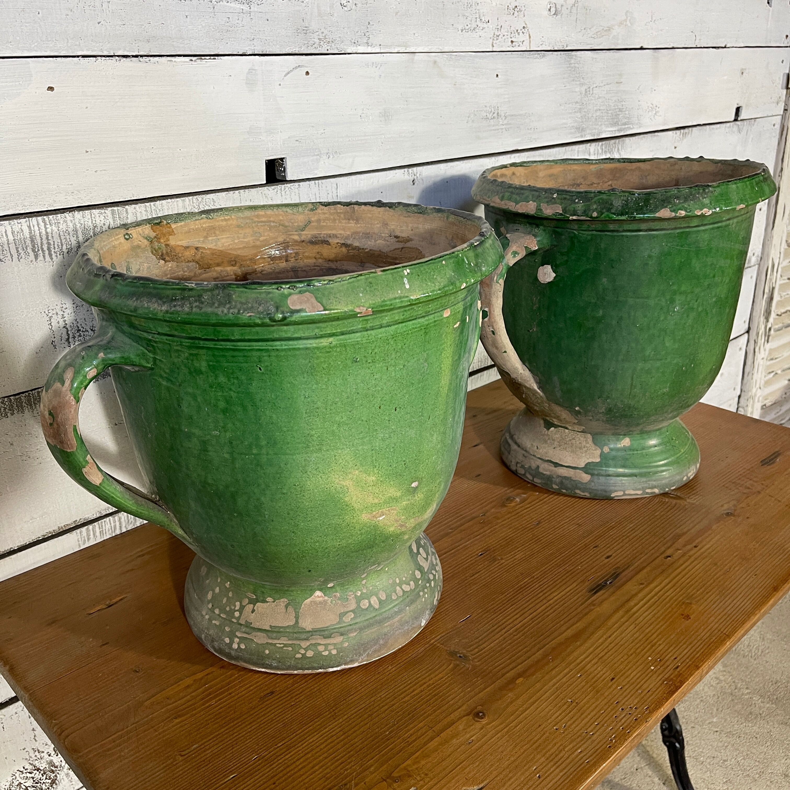 Pair of Anduze vases