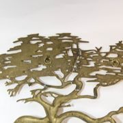 Brass wall sculpture