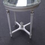 Louis XVI-style gueridon lay white