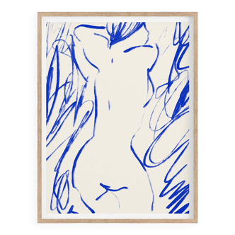 Impression giclée d'une figure féminine, 50x70cm