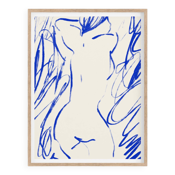 Impression giclée d'une figure féminine, 50x70cm