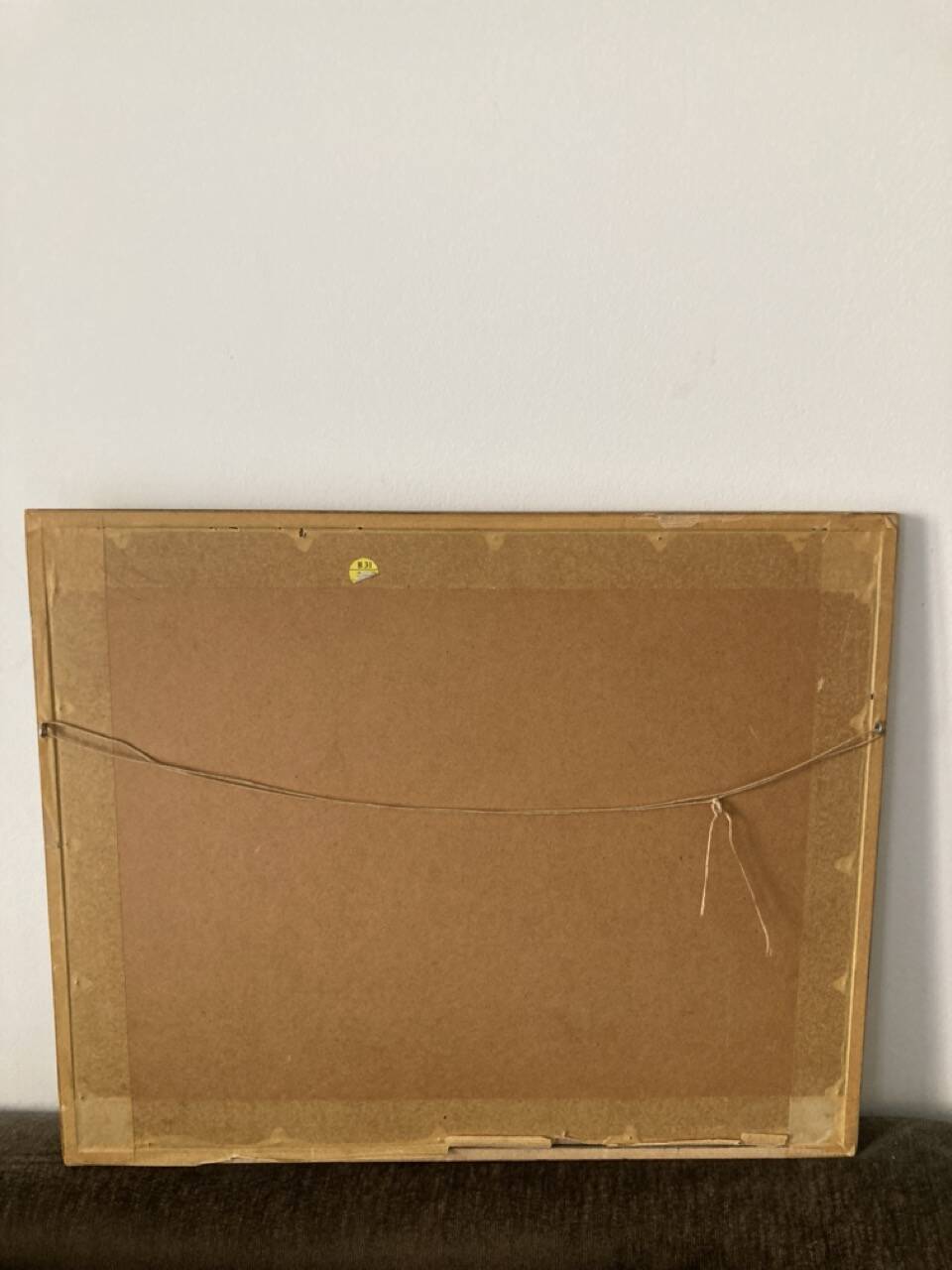 Watercolor Landscape Golf Course signed