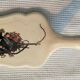 Earthenware pie shovel Obernai décor signed Henri Loux