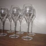 6 champagne flutes Taittinger