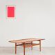 Large coffee table by Grete Jalk, Mid-Century Danish design.