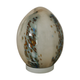 Vintage Vianne glassware opaline egg lamp