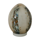 Vintage Vianne glassware opaline egg lamp