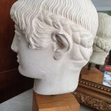 Greek bust of a blond Ephebe