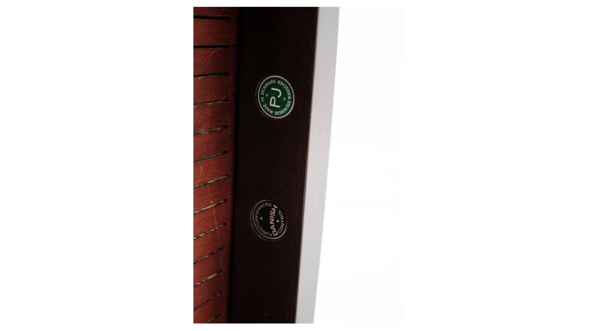 Set of Two Mahogany Rungstedlund Armchairs by Ole Wancher