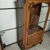 Louis XV style oak display case