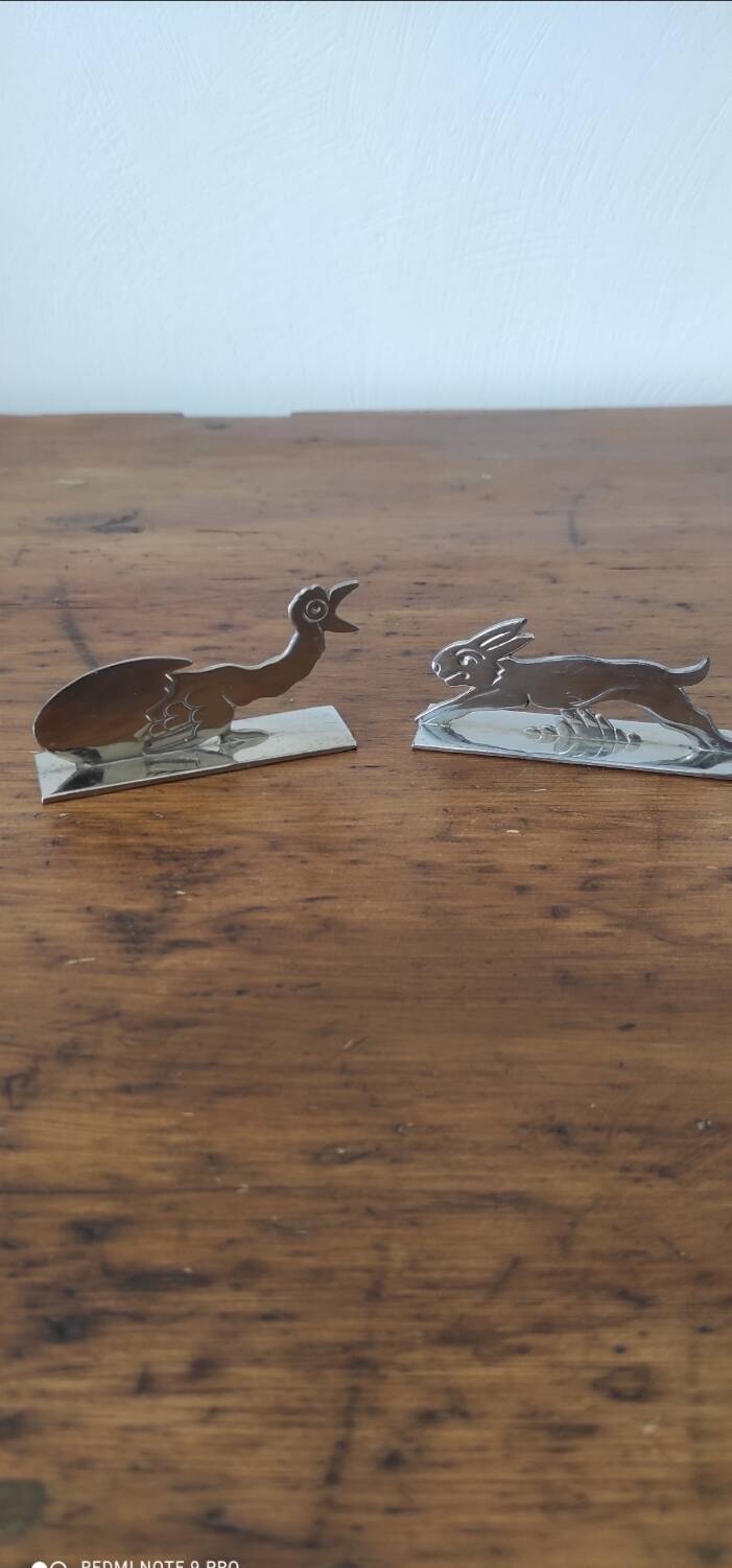 Zoomorphic knife holder set
