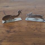 Zoomorphic knife holder set