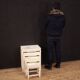 Four French coffee tables in lacquered and painted wood