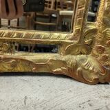 Miroir en bois dore à parcloses du XI ème siècle n35