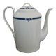 Numbered Sologne porcelain teapot