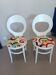 set of 2 restored Baumann Mouette chairs