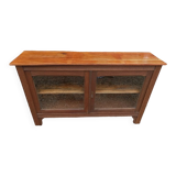 Showcase furniture solid wood glass door extra tv