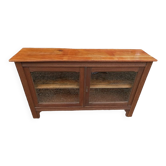 Showcase furniture solid wood glass door extra tv