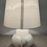 Alabaster ball lamp from the 60s/70s