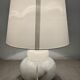 Alabaster ball lamp from the 60s/70s