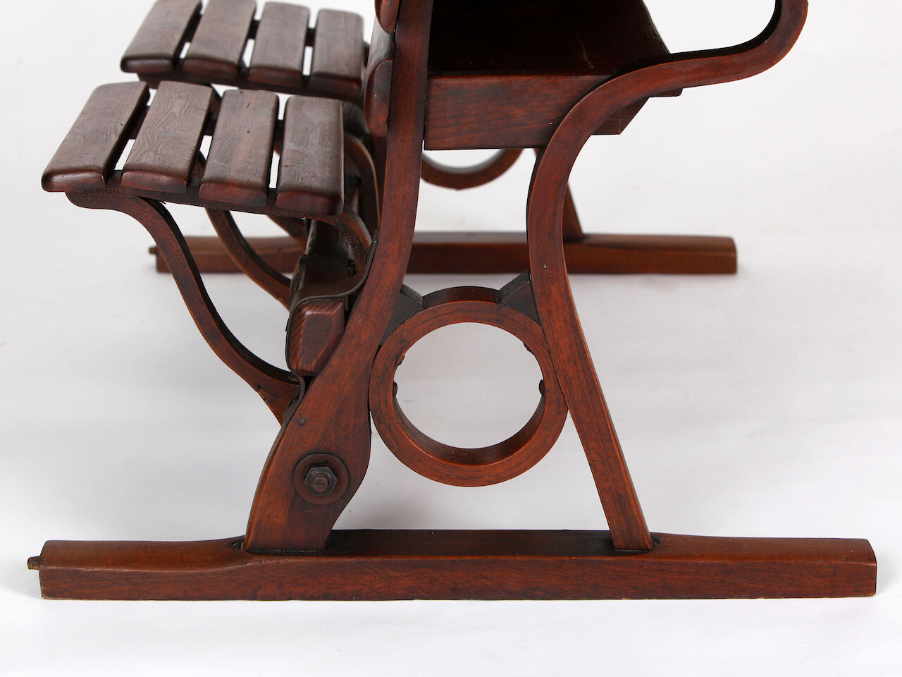 Set of Two Czech school desks from D. G. Fischel & Söhne