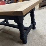 Table basse en bois peint