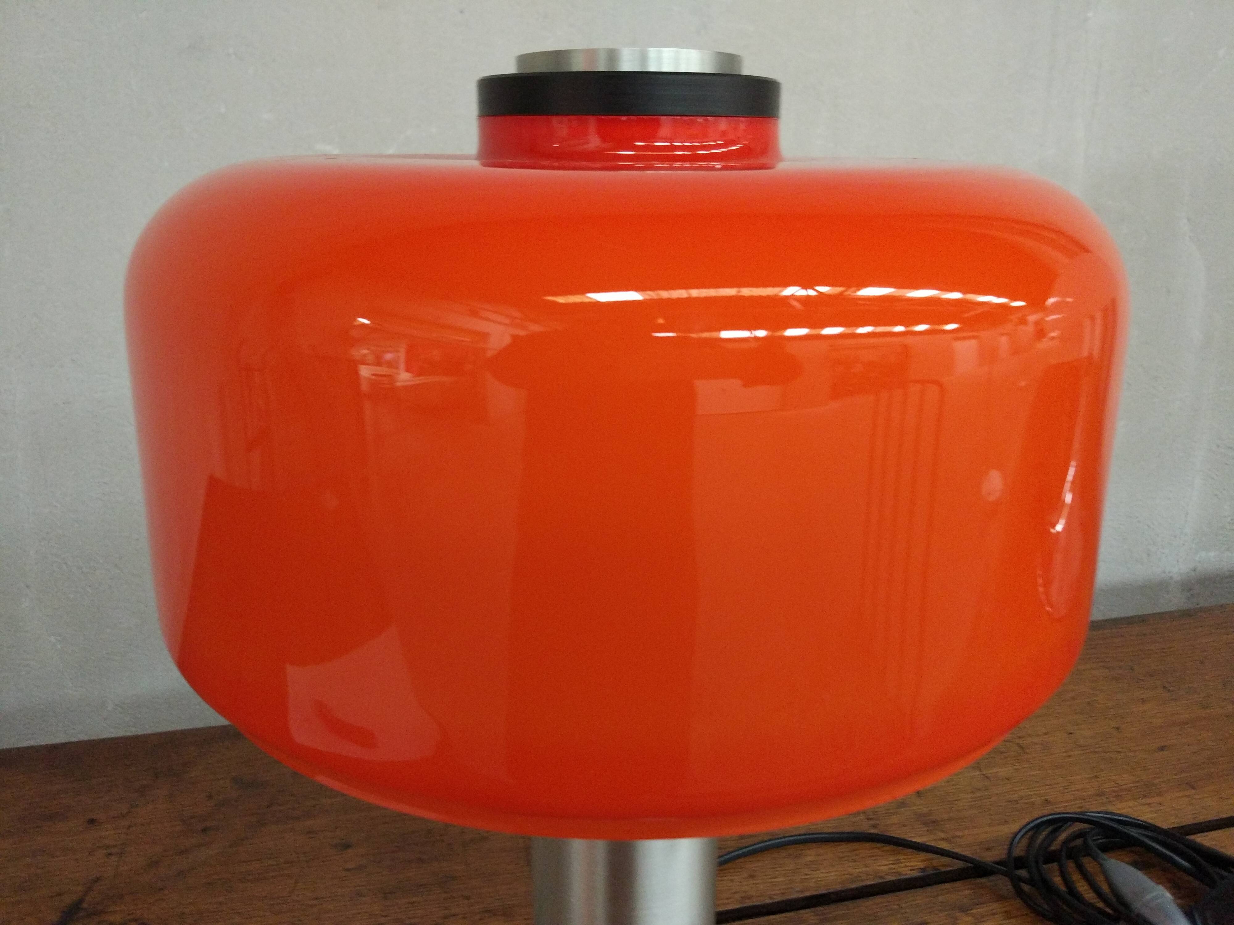 Lampe vintage 1970 orange