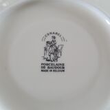 6 vintage Baudour Cerabel cups and saucers