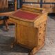 antique Davenport desk in Victorian style from the 19th century