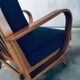 Mid-Century Modern Bentwood Lounge Chairs, Belgium, 1950s, Set of 2