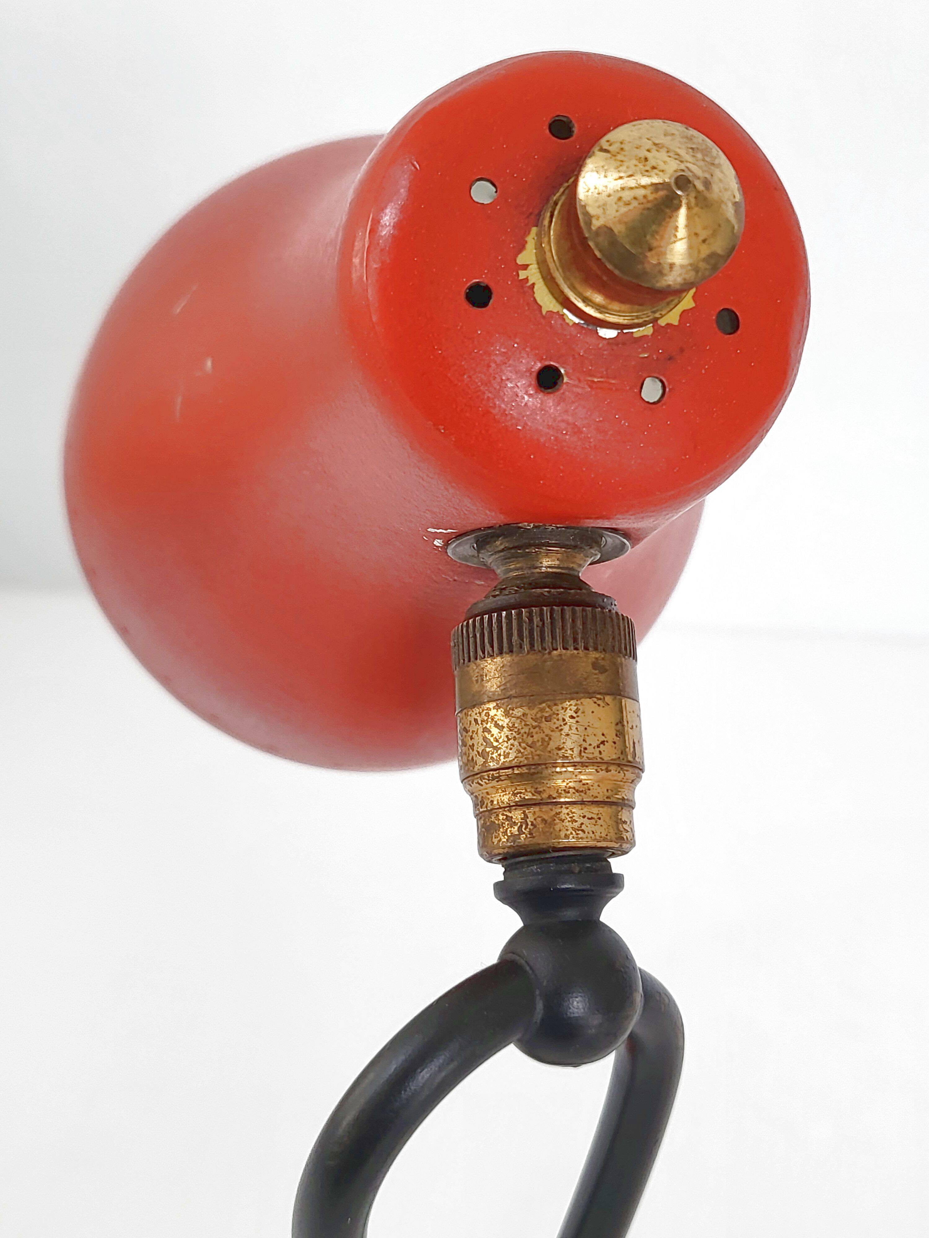 Lampe clé de sol vintage 1950
