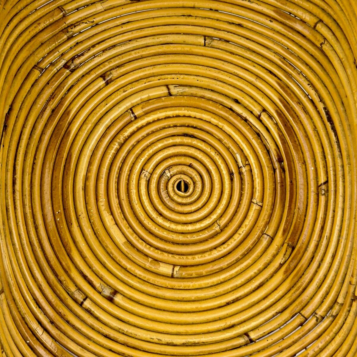 Vintage bamboo magazine rack by Vivai Del Sud, Italy, 1960s.