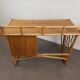 Bureau et sa chaise en rotin