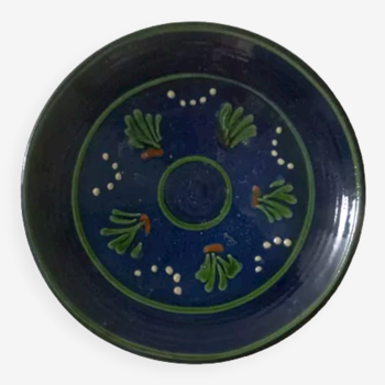 Mediterranean style clay plate