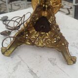 Pied de lampe en bronze du XIX siècle