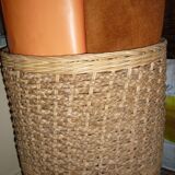 Braided Straw Wicker Basket 70-80