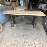 Solid wood dining table