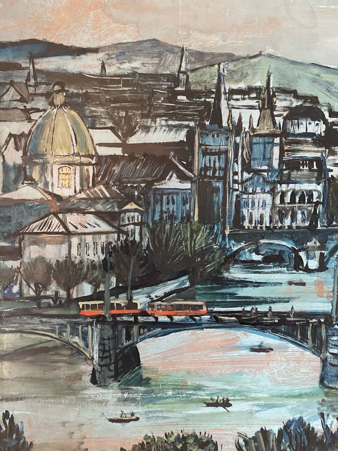 Paysage de ville du xxeme siècle