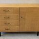 Commode vintage scandinave des années 60 en chêne clair