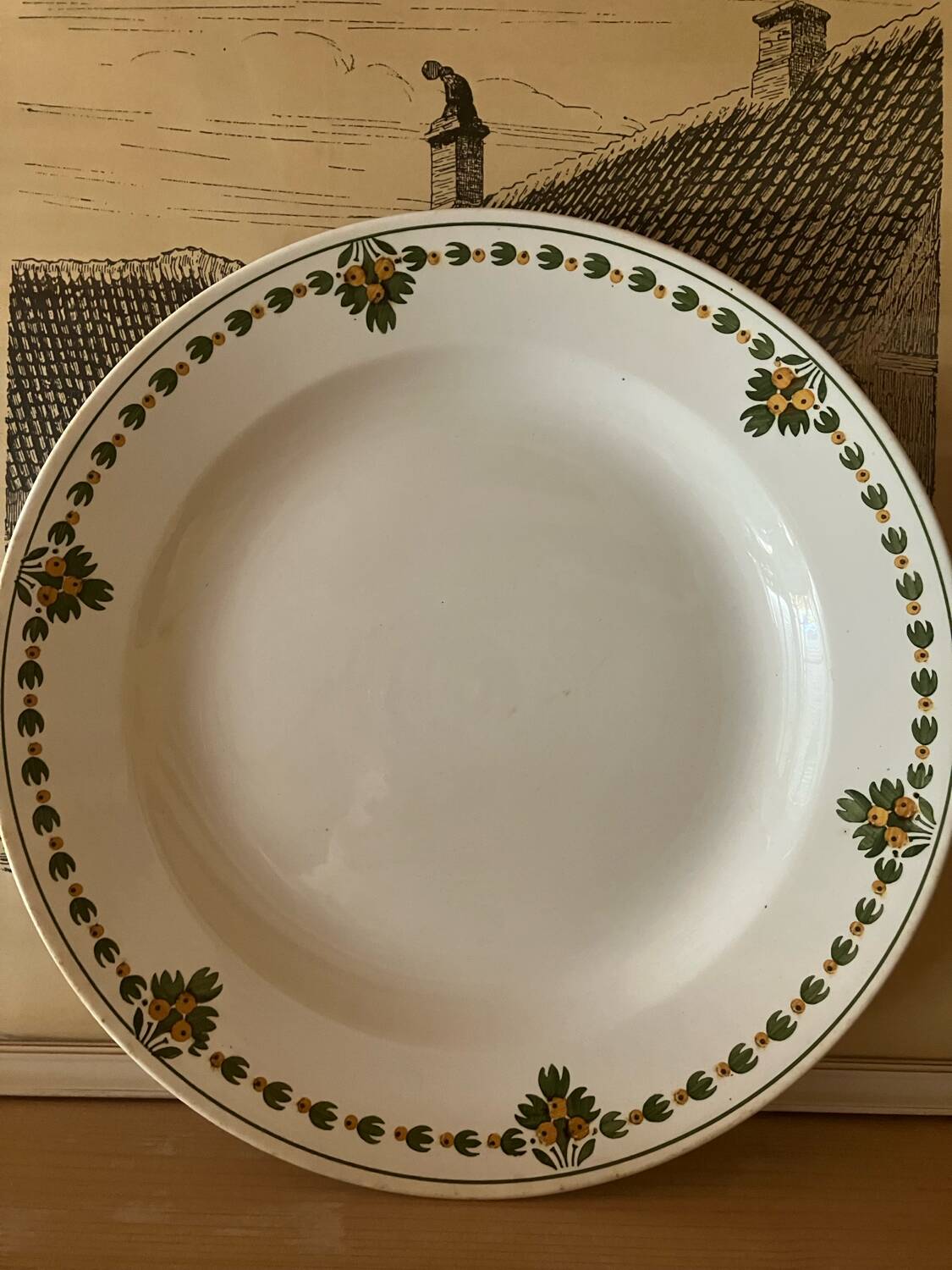 Round plate Villeroy & Boch Art Nouveau