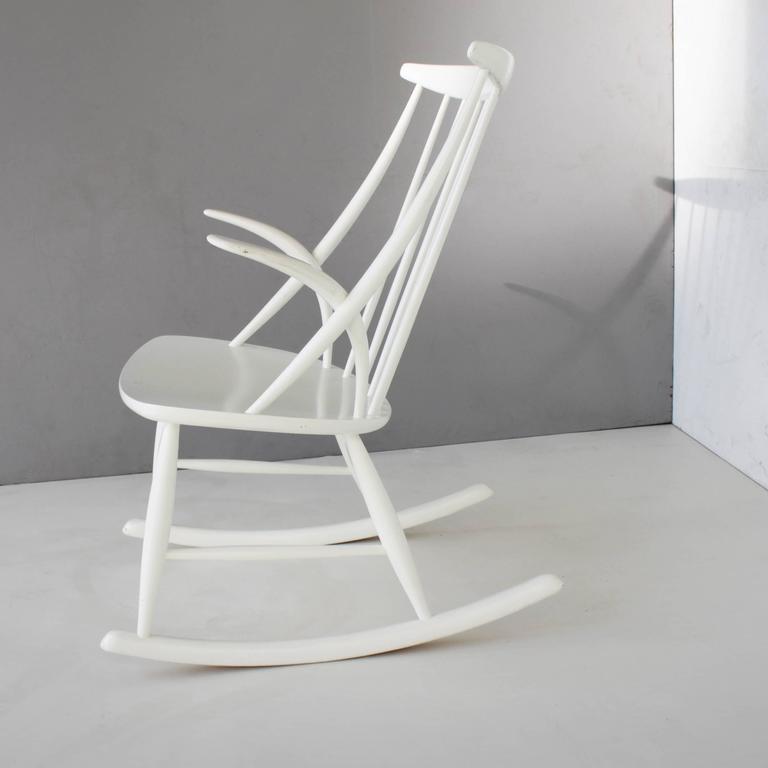 Danish rocking chair by Illum Wikkelso