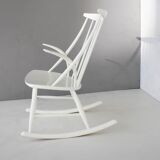 Danish rocking chair by Illum Wikkelso